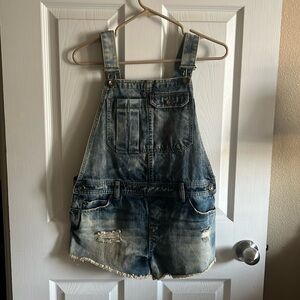 Billabong Denim Short Overalls
